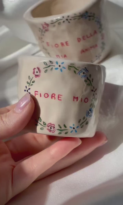 Preordine | Tazzine “fiore mio”
